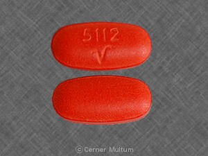 5112 v red oblong pill eth